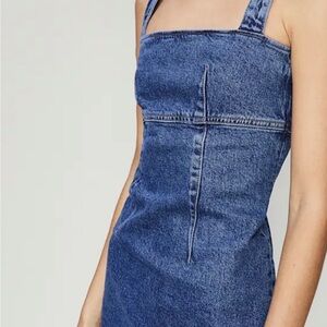 Reformation Lizzie Denim Dress